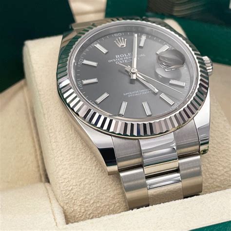 rolex datejust 41 slate dial review|rolex datejust 41 price.